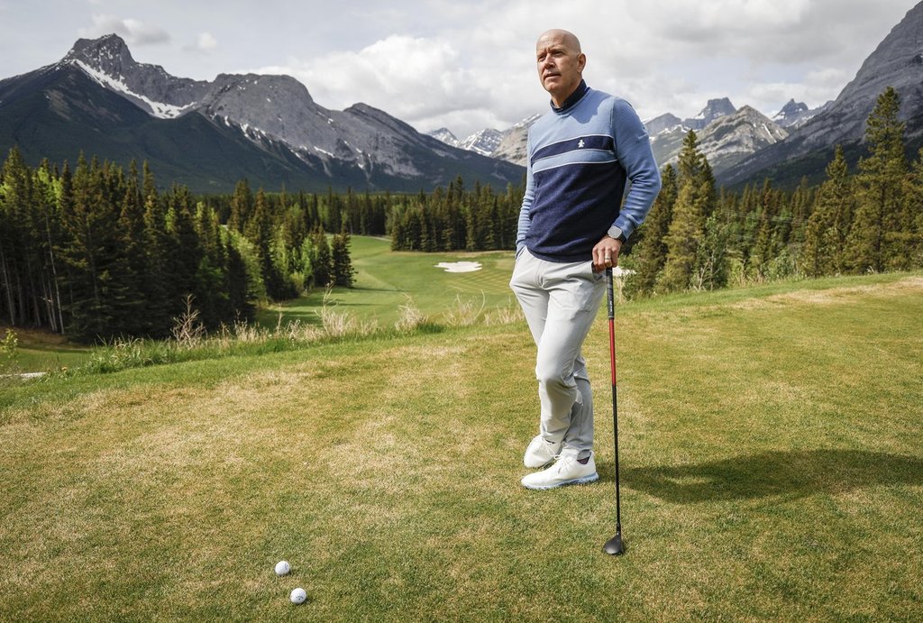 Darren Robinson, general manager of the Kananaskis Country Golf Course, has his hands full preparing the facility for the upcoming G7 Leaders meeting in Kananaskis, Alta., Monday, June 2, 2025.